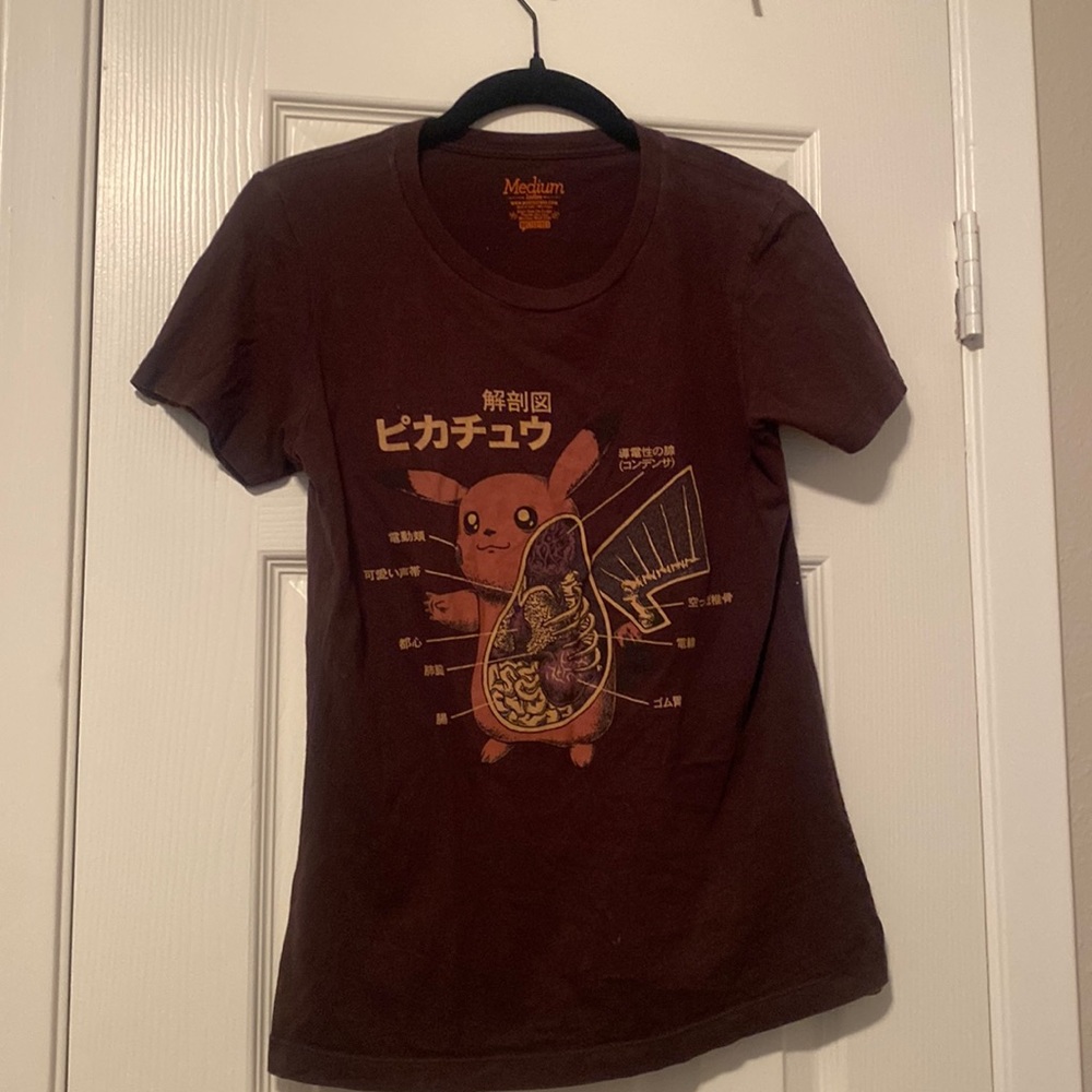 Anatomy of Pikachu Tee